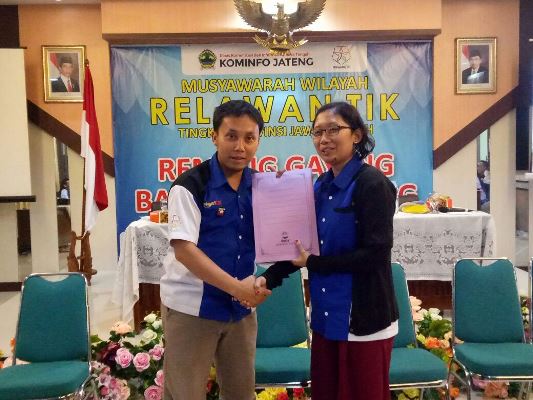 Eni Sulistiowati terpilih menjadi Ketua di Muswil RTIK Provinsi Jawa Tengah