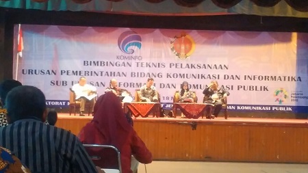 Kemenkominfo RI Selenggarakan Bimbingan Teknis Pelaksanaan Urusan Pemerintahan