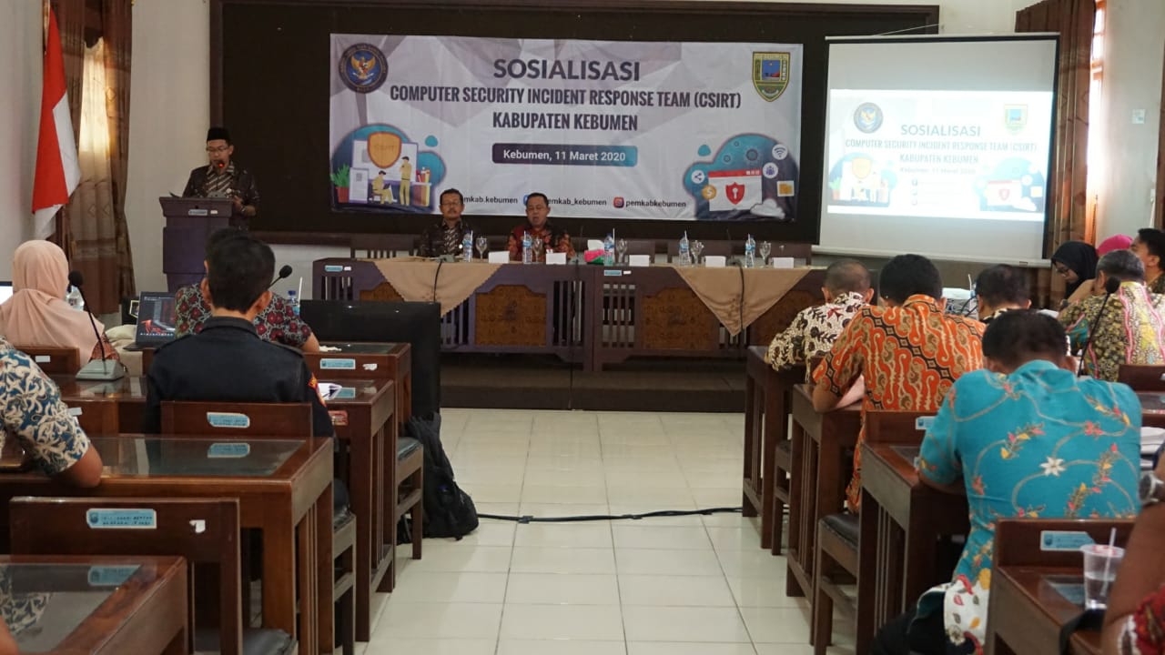 Diskominfo Gelar Sosialisasi Computer Security Gov-CSIRT